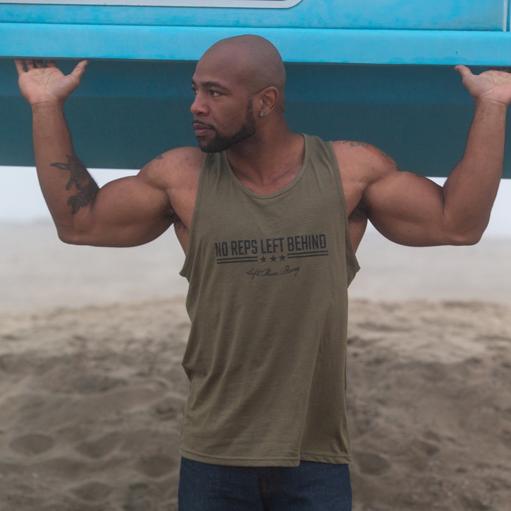 No Reps Left Behind Tank Top